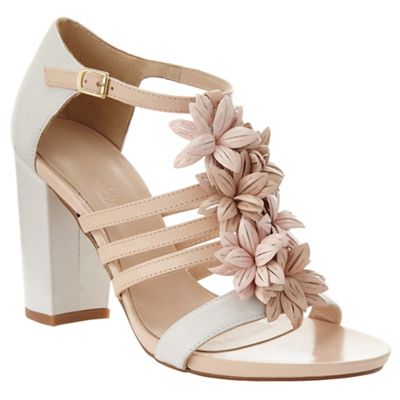 Phase Eight Flo Leather Block Heel Shoes